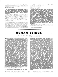 Human Beings