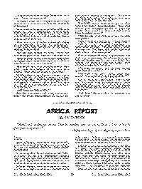 Africa Report