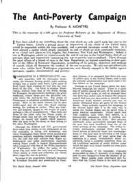 The anti-poverty campaign