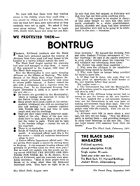 We protested then: Bontrug
