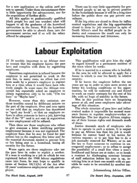Labour exploitation