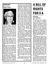 A Bill of rights for South Africa