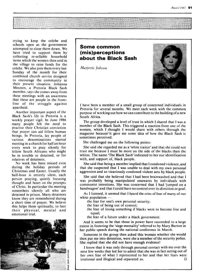 Some common (mis)perceptions about the Black Sash
