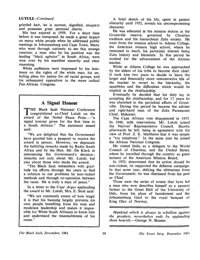 A signal honour