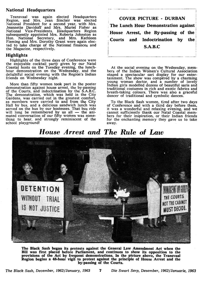 House arrest and the rule of law