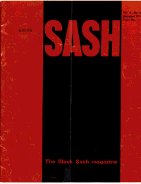 Sash December 1971 Volume 15 Number 3