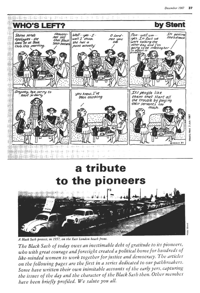 A tribute to the pioneers: Living history and future hope