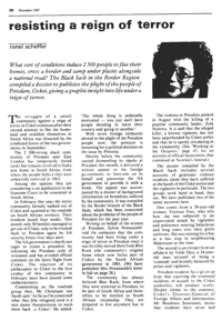 Resisting a reign of terror: the Potsdam story