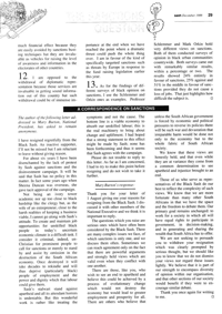 The sanctions question: a correspondence on sanctions