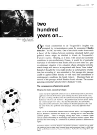 Two hundred years on