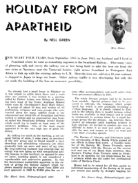 Holiday from apartheid