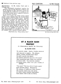 At a Black Sash protest
