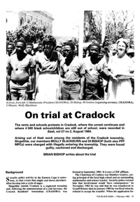 On trial at Cradock
