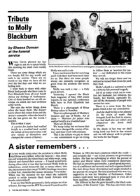 Tribute to Molly Blackburn