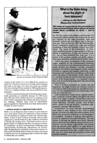 What is the state doing about the plight of farm labourers?