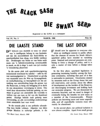 Die laaste stand