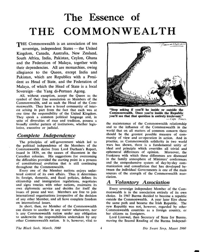 The essence of the Commonwealth