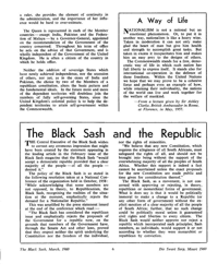 The Black Sash and the Republic