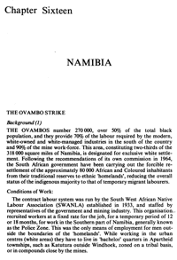 Chapter sixteen: Namibia