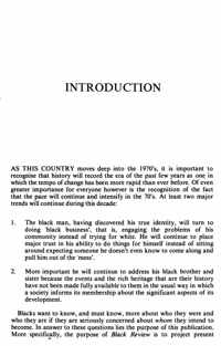 Introduction by B.A. Khoapa - Black Review 1972