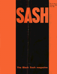 Sash Volume 16 Number 4 February 1973