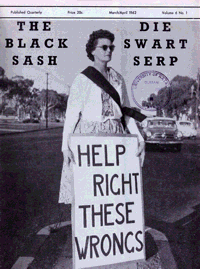 The Black Sash/Die Swart Serp Volume 6 Number 1 March 1962