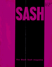 Sash Volume 15 Number 4 March 1972