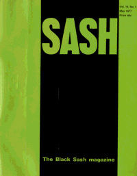 Sash Volume 19 Number 1 May 1977