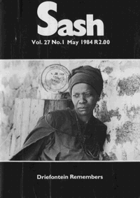 Sash Volume 27 Number 1 May 1984