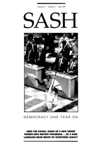 Sash Volume 37 Number 3 May 1995