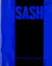 Sash Volume 18 Number 7 Novembery 1976