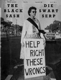 The Black Sash/Die Swart Serp Volume 5 Number 4 September 1961