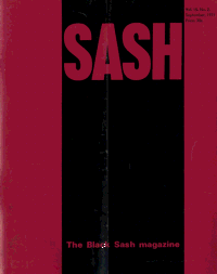 Sash Volume 15 Number 2 September 1971