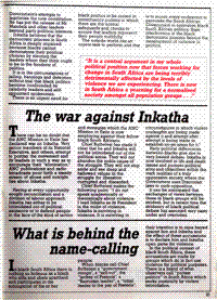 The war against Inkatha