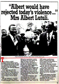 Albert would have rejected todays violence.