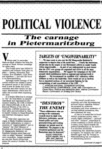 Political violence