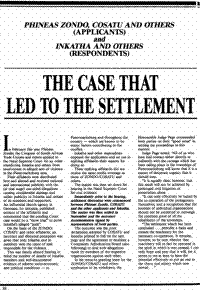 The case that led to the settlement