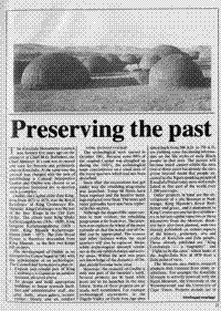 Preserving the past