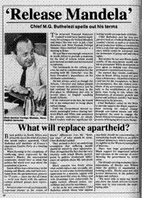 What will replace apartheid