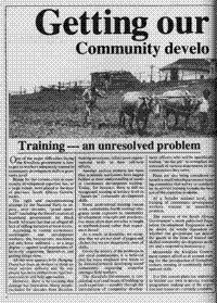 Getting our act together: community development in KwaZulu