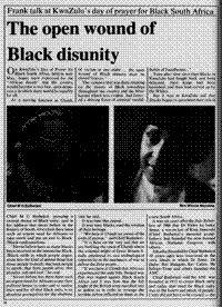 The open wound of Black disunity