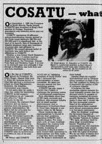 COSATU - what worried the workers
