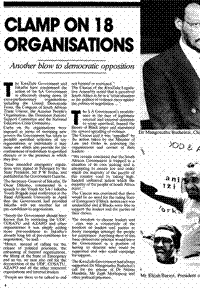 Clamp on 18 organisations: another blow to democratic opposition