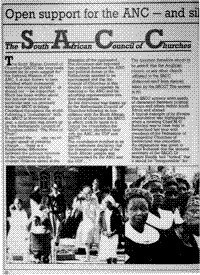 The South African Council of Churches