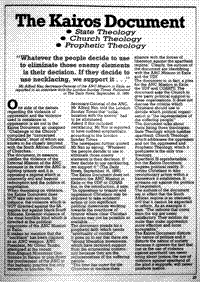 The Kairos Document