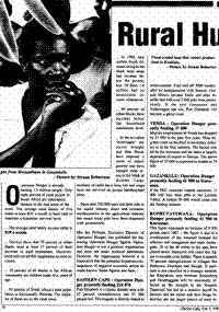 Rural hunger and sanctions