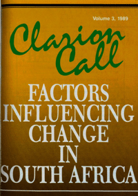 Clarion Call Volume 3 1989