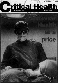 Critical Health Number 19 April 1987