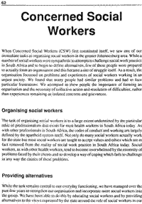 Concerned social workers