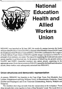National Education Health and Allied Workers Union